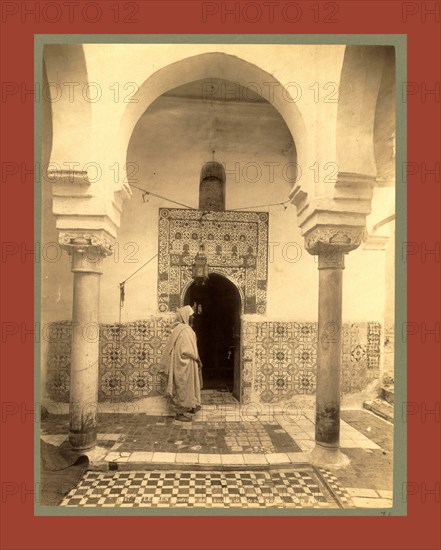 Tlemcen Interior koubha of Sidi bou Medina, Algiers, Neurdein brothers 1860 1890, the Neurdein photographs of Algeria including Byzantine and Roman ruins in Tébessa and Thamugadi; mosques, shrines, public buildings, palaces, and street scenes in Mostaganem, Biskra, Algiers, Tlemcen, Constantine, Oran, and Sidi Bel AbbÃ¨s; and the cathedral at Carthage. Portraits of Algerian people include Berbers, Ouled NaÃ¯l women, and prisoners in Annaba. Tunisian views include mosques, buildings, and street scenes in Tunis.