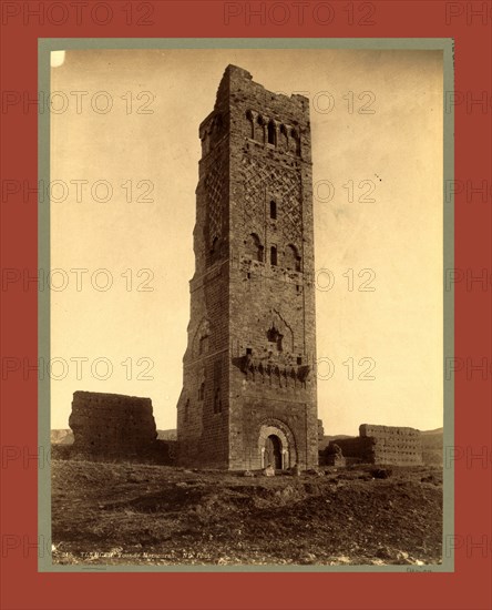Tlemcen Tower Mansoura, Algiers, Neurdein brothers 1860 1890, the Neurdein photographs of Algeria including Byzantine and Roman ruins in Tébessa and Thamugadi; mosques, shrines, public buildings, palaces, and street scenes in Mostaganem, Biskra, Algiers, Tlemcen, Constantine, Oran, and Sidi Bel AbbÃ¨s; and the cathedral at Carthage. Portraits of Algerian people include Berbers, Ouled NaÃ¯l women, and prisoners in Annaba. Tunisian views include mosques, buildings, and street scenes in Tunis.