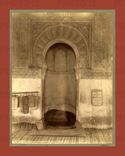 Tlemcen, the Madrasa Mihrab, Djama Abd al-Kassem, Algiers, Neurdein brothers 1860 1890, the Neurdein photographs of Algeria including Byzantine and Roman ruins in Tébessa and Thamugadi; mosques, shrines, public buildings, palaces, and street scenes in Mostaganem, Biskra, Algiers, Tlemcen, Constantine, Oran, and Sidi Bel AbbÃ¨s; and the cathedral at Carthage. Portraits of Algerian people include Berbers, Ouled NaÃ¯l women, and prisoners in Annaba. Tunisian views include mosques, buildings, and street scenes in Tunis.