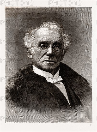 THE REV. WILLIAM ADAMS, D.D., LL.D, USA, America, 19th century engraving