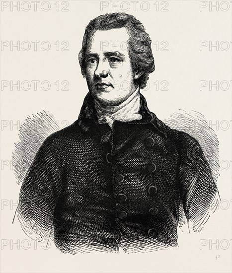 WILLIAM PITT. London, UK, 19th century engraving