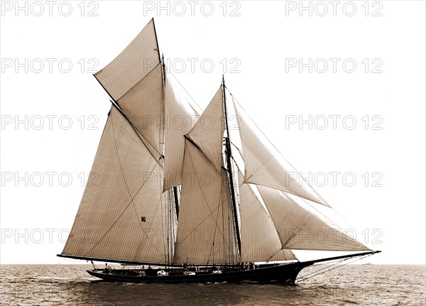 Fortuna, Goelet Cup Race, Fortuna (Schooner), Goelet Cup Race, Yachts, Regattas, 1891