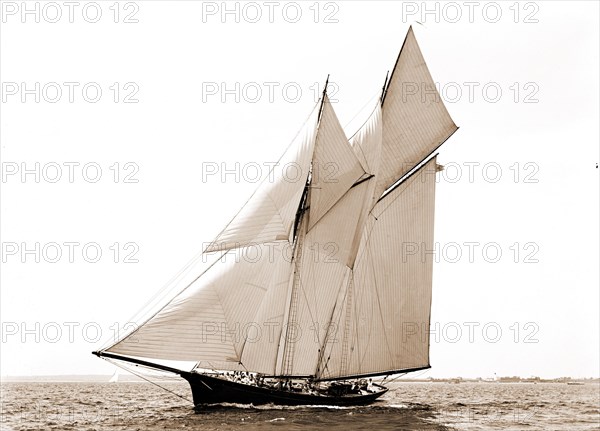 Iroquois, Goelet Cup Race, Iroquois (Schooner), Goelet Cup Race, Yachts, Regattas, 1891