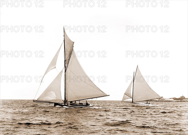 Susie and Ione, Susie (Yacht), Ione (Yacht), Corinthian Yacht Club, Yachts, Regattas, Yacht clubs, 1892