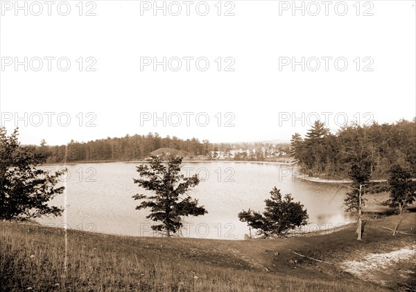 Hogsback, Lake Orion, Mich, The, Lakes & ponds, United States, Michigan, Orion, Lake, 1880