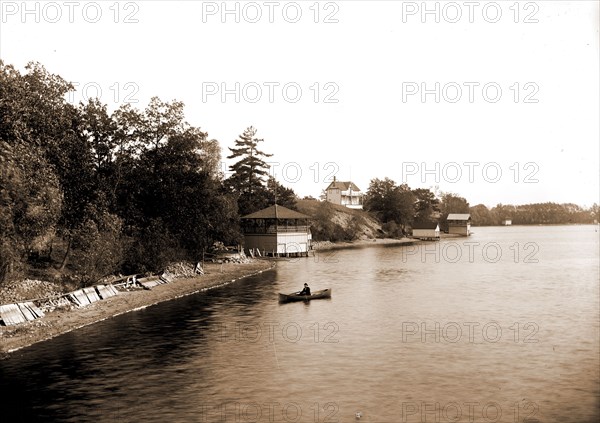 Lake Orion, Mich, Lakes & ponds, United States, Michigan, Orion, Lake, 1890