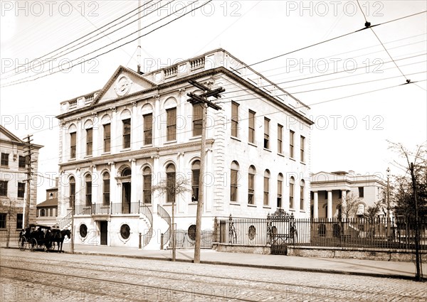 City Hall, Charleston, S.C, City Hall (Charleston, S.C.), City & town halls, United States, South Carolina, Charleston, 1890