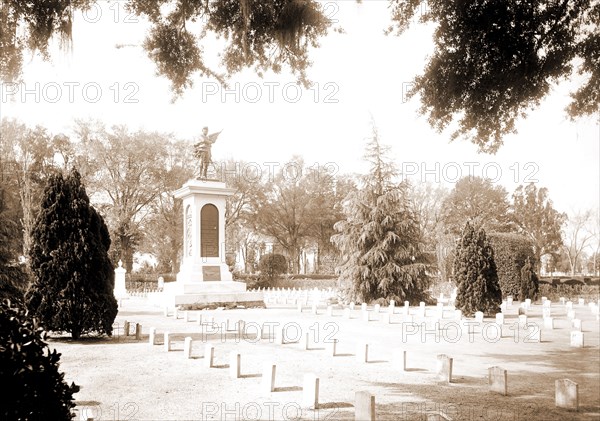 Confederate Monument, Magnolia Cemetery, Charleston, S.C, Cemeteries, United States, History, Civil War, 1861-1865, United States, South Carolina, Charleston, 1880