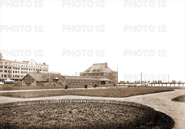 The Casino, Atlantic City, N.J, Brighton Casino (Atlantic City, N.J.), Casinos, Parks, United States, New Jersey, Atlantic City, 1880