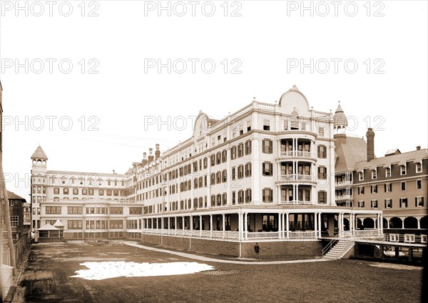 Hotel Traymore, Atlantic City, N.J, Hotel Traymore (Atlantic City, N.J.), Hotels, United States, New Jersey, Atlantic City, 1900