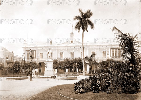 Palace of the Governor, Havana, Palacio de los Capitanes General (Havana, Cuba), Official residences, Castles & palaces, Cuba, Havana, 1900