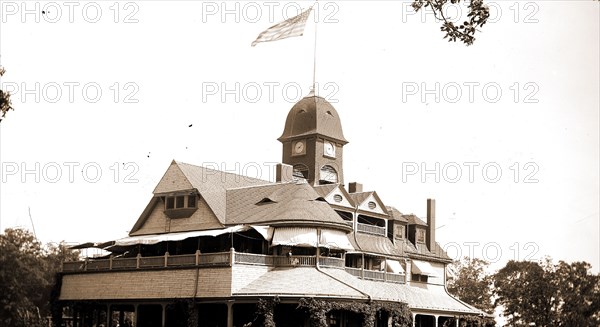 The Pavilion, Belle Isle Park, Sports & recreation facilities, Parks, United States, Michigan, Detroit, 1880