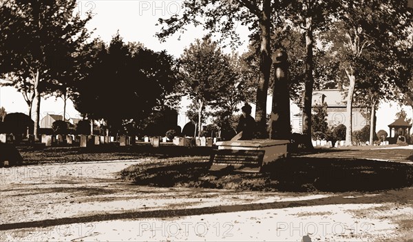 National Cemetery at Baton Rouge, Jackson, William Henry, 1843-1942, Cemeteries, United States, Louisiana, Baton Rouge, 1880