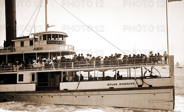 Str. Myles Standish, Myles Standish (Side wheeler), Side wheelers, Passengers, 1895