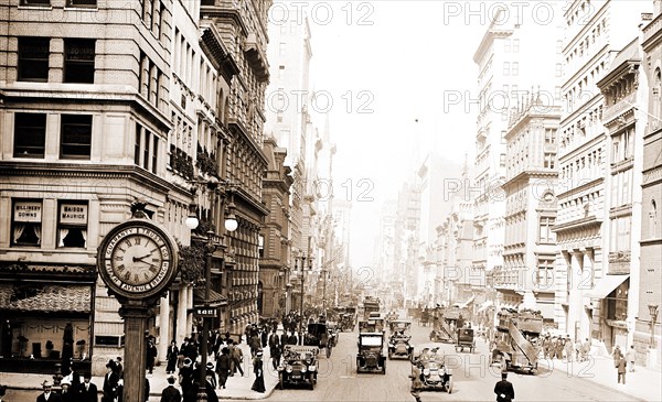 New York City, Fifth Avenue, Streets, Clocks & watches, United States, New York (State), New York, 1900