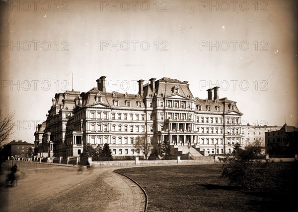 State Department, (State, War & Navy Building), Washington, D.C, Government facilities, United States, District of Columbia, Washington (D.C.), 1900
