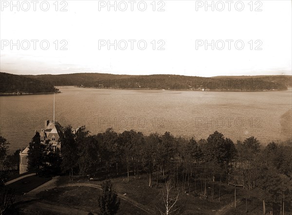 The Lake from the club, Hopatcong, New Jersey, Lakes & ponds, United States, New Jersey, Hopatcong, Lake, 1890