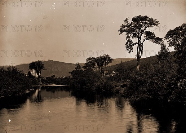 On the Ammonoosuc, White Mountains, Mountains, Rivers, United States, New Hampshire, White Mountains, United States, New Hampshire, Ammonoosuc River, 1900