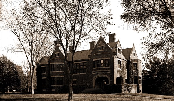 President's residence, Vassar College, Universities & colleges, Dwellings, United States, New York (State), Poughkeepsie, 1904