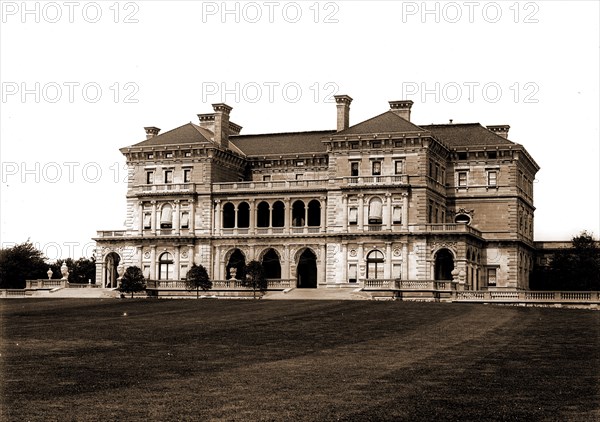The Breakers, Vanderbilt residence, Newport, R.I, Dwellings, United States, Rhode Island, Newport, 1904