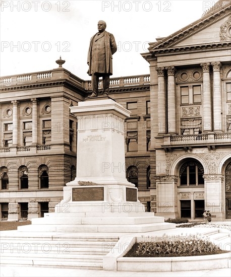 William McKinley Statue, Toledo, Ohio, McKinley, William, 1843-1901, Sculpture, United States, Ohio, Toledo, 1905