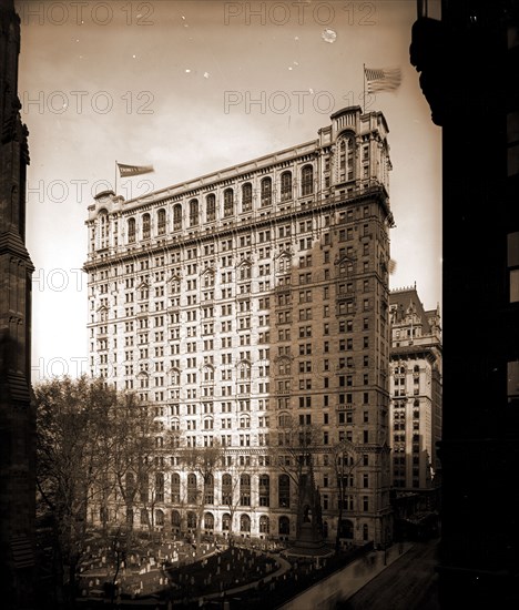 Trinity Building, New York, N.Y, Trinity Building (New York, N.Y.), Office buildings, United States, New York (State), New York, 1906