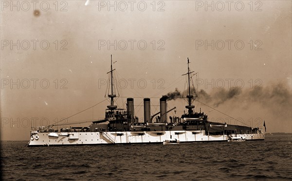 U.S.S. Ohio, Ohio (Battleship), Battleships, American, 1900