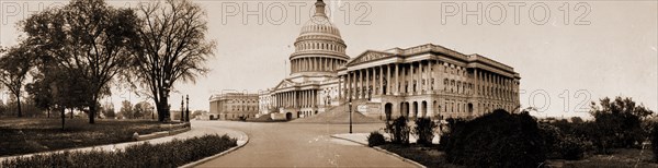 The Capitol, Washington, D.C, Jackson, William Henry, 1843-1942, United States Capitol (Washington, D.C.), Capitols, United States, District of Columbia, Washington (D.C.), 1898