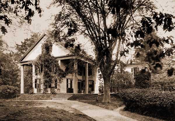 The Whittier House, Danvers, Massachusetts, Whittier, John Greenleaf, 1807-1892, Dwellings, United States, Massachusetts, Danvers, 1899