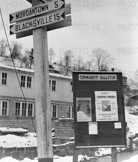 Scott's Run, West Virginia. [Recreation and community activities.], March 1937, Lewis Hine, 1874 - 1940, was an American photographer, who used his camera as a tool for social reform. US,USA