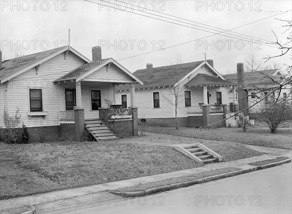 High Point, North Carolina - Housing. Homes of highly skilled furniture workers - High Point, North Carolina, 1936, Lewis Hine, 1874 - 1940, was an American photographer, who used his camera as a tool for social reform. US,USA