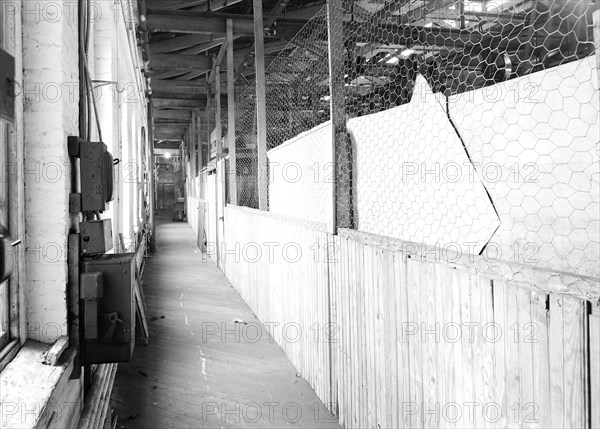 Paterson, New Jersey - Textiles. Passageway, March 1937, Lewis Hine, 1874 - 1940, was an American photographer, who used his camera as a tool for social reform. US,USA