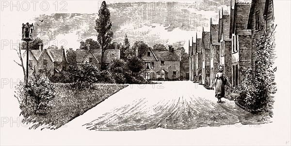 DR. BARNARDO'S HOMES, UK, engraving 1881 - 1884