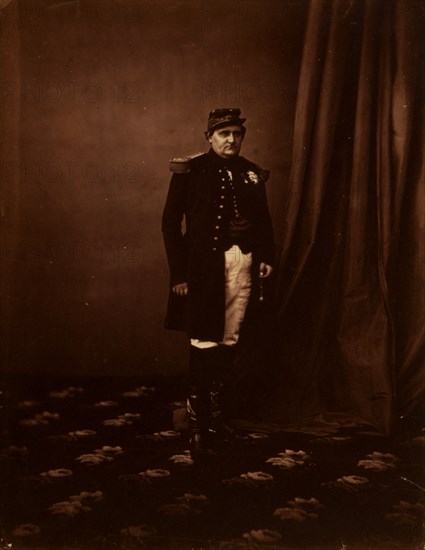 His Royal Highness Prince Napoleon, Crimean War, 1853-1856, Roger Fenton historic war campaign photo