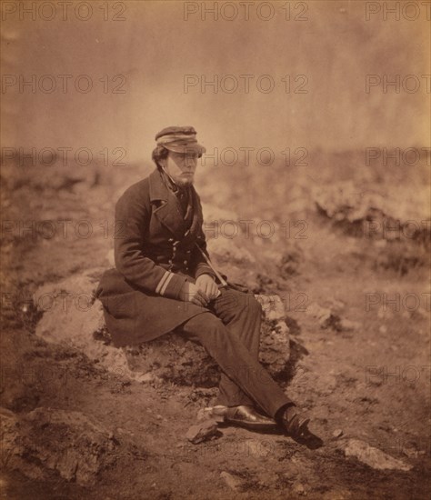 Commander Maxse, Crimean War, 1853-1856, Roger Fenton historic war campaign photo