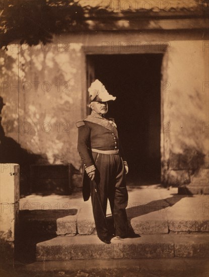 MarÃƒÂ©chal PÃƒÂ©lissier, G.C.B., Crimean War, 1853-1856, Roger Fenton historic war campaign photo