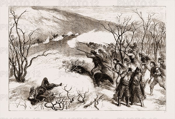 THE HERZEGOVINIAN INSURRECTION: ACTION BETWEEN TREBINJE AND RAGUSA, 1876