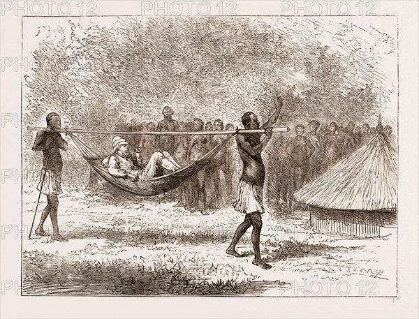 A LAME DAY, AFRICA, 1876