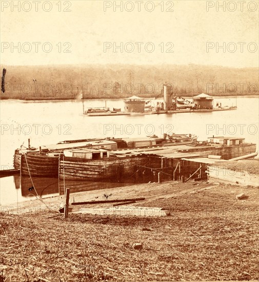 Where prisoners were exchanged, US, USA, America, Vintage photography