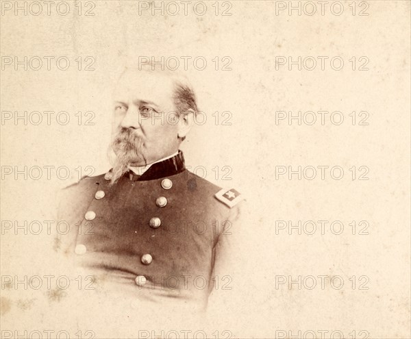 Gen. W. F. (Baldy) Smith, Commander of the Bloody Sixth Corps., US, USA, America, Vintage photography