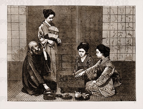 A CHINESE CHESS PARTY, 1883