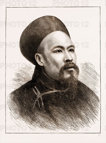 HIS EXCELLENCY THE MARQUIS TSENG, CHINESE ENVOY EXTRAORDINARY AND MINISTER PLENIPOTENTIARY TO THE COURTS OF LONDON, PARIS, AND ST. PETERSBURG, 1883