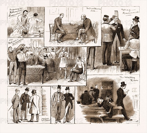 SOME INCIDENTS IN CONNECTION WITH AN ARMY EXAMINATION, 1883