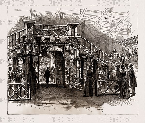 THE INDIAN SECTION OF THE COLONIAL AND INDIAN EXHIBITION, 1886: THE BAMBOO TROPHY, ECONOMIC COURT