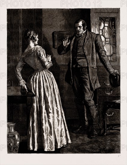 THE MAYOR OF CASTERBRIDGE, DRAWN BY ROBERT BARNES, WRITTEN BY THOMAS HARDY, 1886; "I have done wrong in coming to 'ee ... I'll never, never trouble 'ee again, Elizabeth Jane."