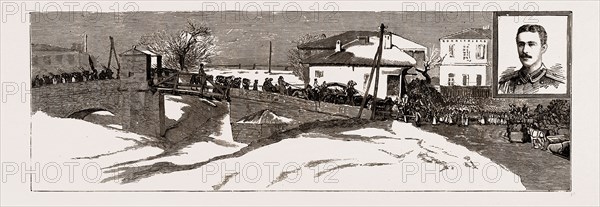 THE RECENT WAR BETWEEN SERBIA AND BULGARIA, 1886: THE FUNERAL OF CAPTAIN MARINOFF, A.D.C. TO PRINCE ALEXANDER OF BULGARIA