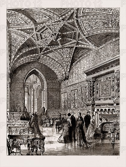 EATON HALL: THE GREAT DRAWING ROOM, UK, 1886