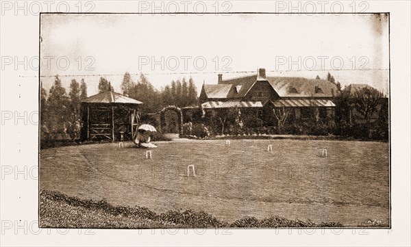 THE BRITISH AGENCY IN THE TRANSVAAL, SOUTH AFRICA, 1897: THE OFFICIAL RESIDENCE OF MR. CONYNGHAM GREENE IN PRETORIA