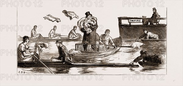 THE OXFORD AND CAMBRIDGE BOAT RACE: NOTES FROM THE PRESS BOAT, 1875