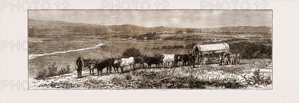 THE TRANSVAAL GOLD FIELDS, SOUTH AFRICA, 1875: PRETORIA, CAPITAL OF THE SOUTH AFRICAN REPUBLIC